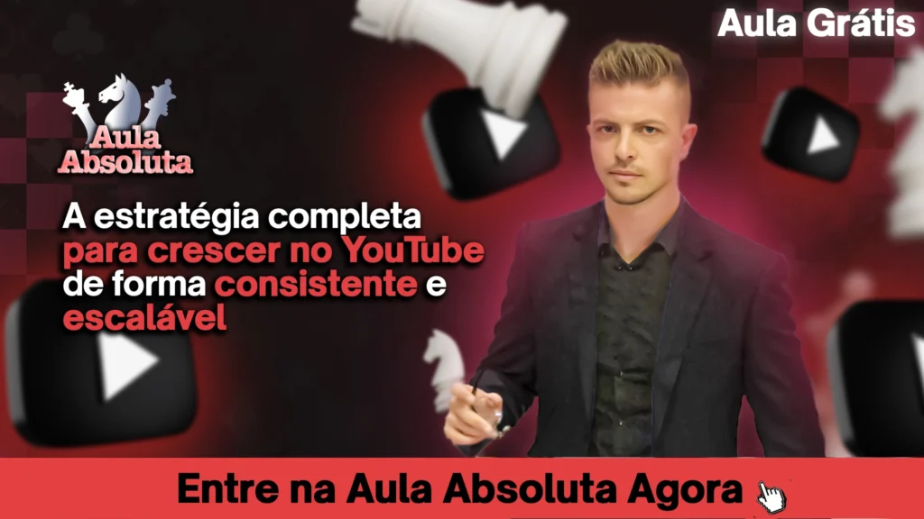 Aula Absoluta em YouTube Jhoel de Paula