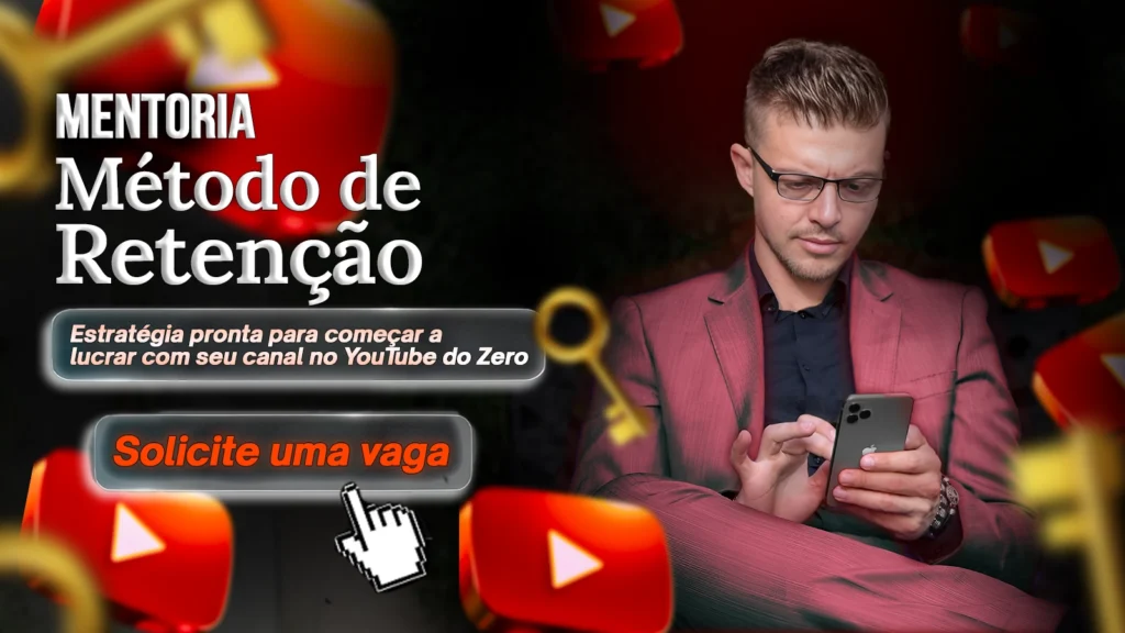 mentoria metodo de retencao em youtube jhoel de paula